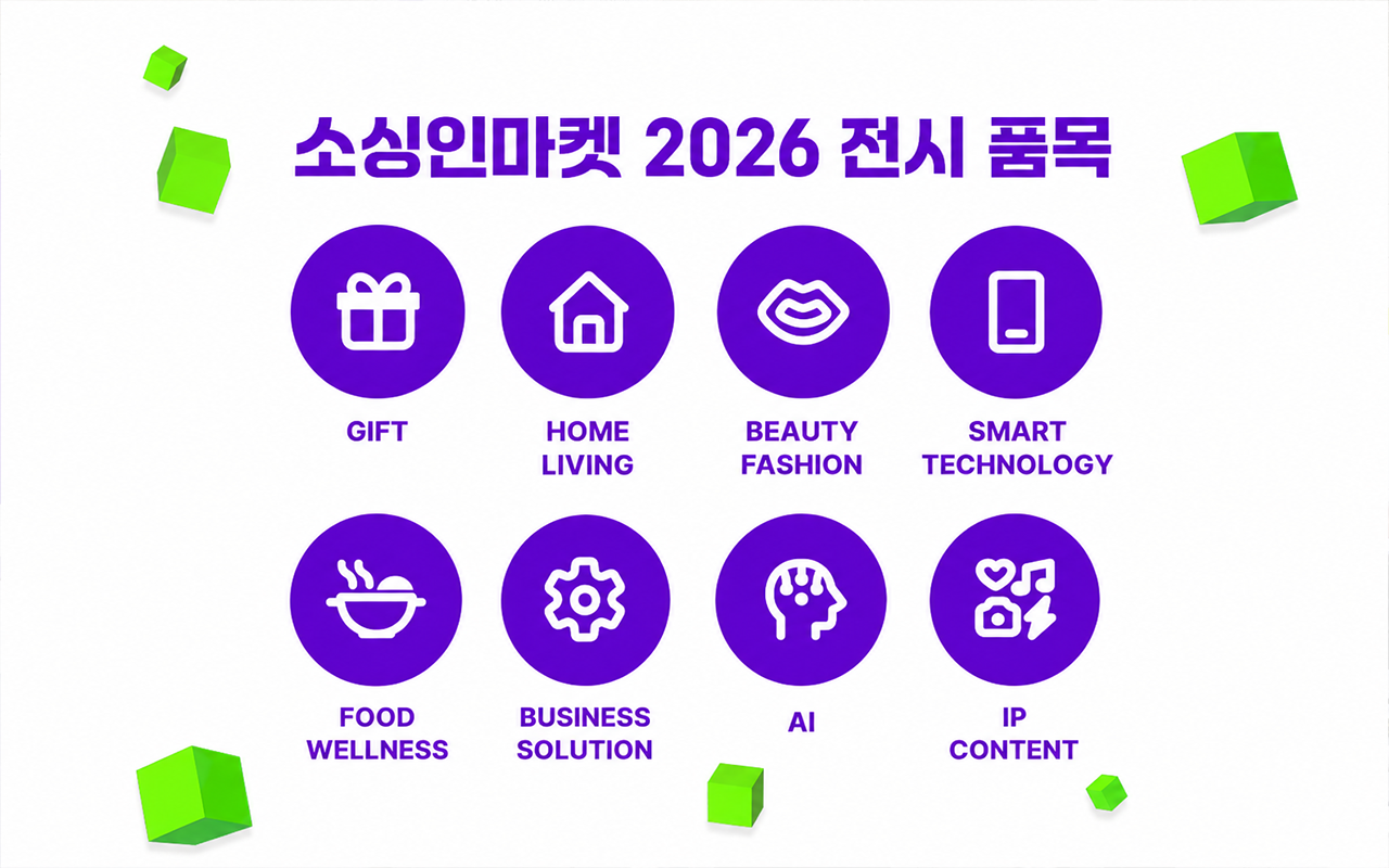 소싱인마켓 2026 전시품목 8가지 카테고리 소싱인마켓