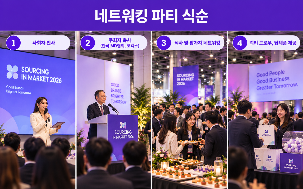 소싱인마켓 2026 네트워킹 파티 식순 일정