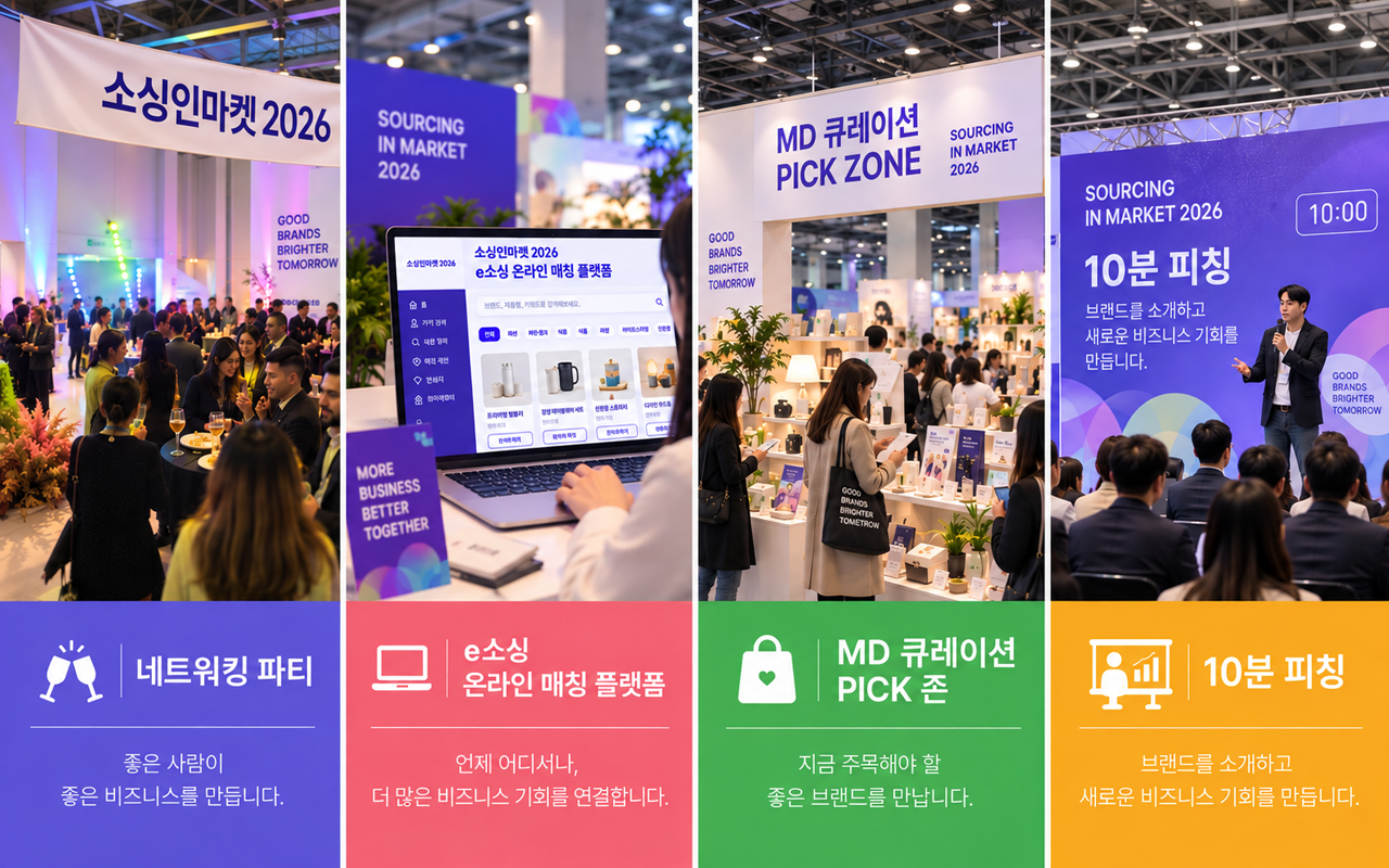 소싱인마켓 2026 네트워킹 파티 e소싱 MD 큐레이션