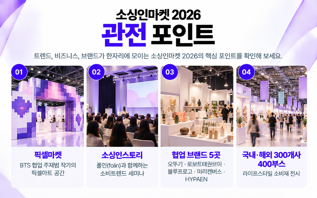 소싱인마켓 2026 관전 포인트 픽셀마켓 소싱인스토리 협업 브랜드 비즈니스 상담회
